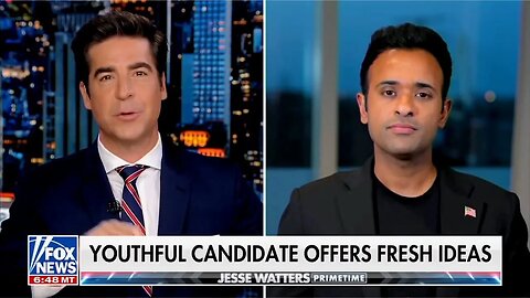 Vivek Ramaswamy on Fox News' Jesse Watters Primetime 8.30.23