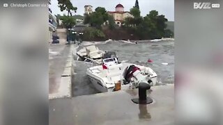 Il ciclone Zorba arriva in Grecia