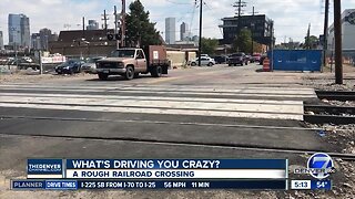 What's Driving You Crazy? A rough railroad crossing