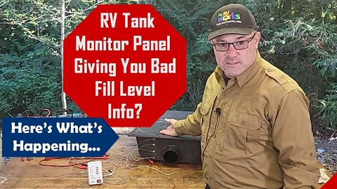 RV Tank Monitor Panel Gives Bad Fill Level Information - What's Wrong With The Panel -- My RV Works