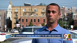 Covington's Roebling district is getting a new 'backyard'
