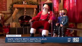 Safe visits with Santa Claus in the Valley