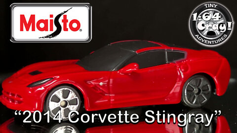 “2014 Corvette Stingray”- in Red- Model by Maisto