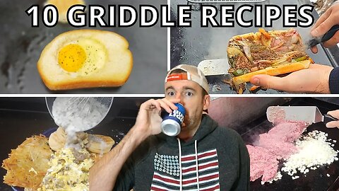 10 EASY Griddle Recipes-----What to make on your Blackstone
