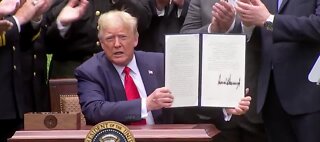 President Trump signs executive order on police reform