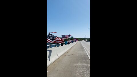 American Flag Walk - March 26, 2022 - Vero Beach, FL - *We walk Barber Bridge every Saturday 10 am*