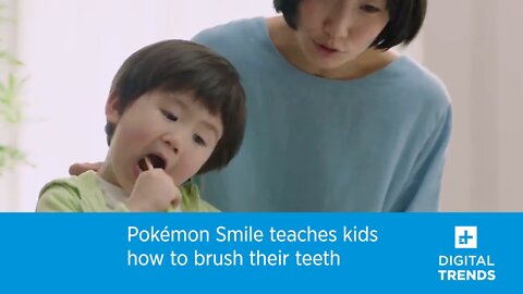 Pokémon Smile teaches kids how to brush their teeth