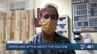 Doctors debunk myths about COVID-19 vaccine