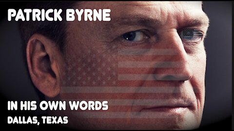 DECEMBER 27, 2021 DEEPSTATE FURIOUS! PATRICK BYRNE IN HIS OWN WORDS. DALLAS SPEECH AT THE REAWAKEN HEALTH AND FREEDOM CONFERENCE