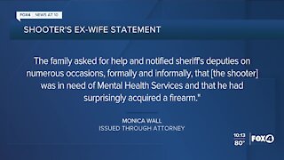 Shooter's ex-wife speaks out