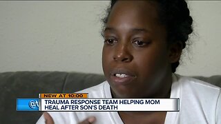 Trauma Response Team helping Milwaukee mother heal after son's death