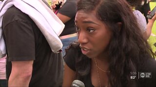 Protesters share stories in Brooksville