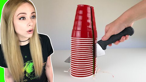 Making a CAKE of a stack of Red Cups