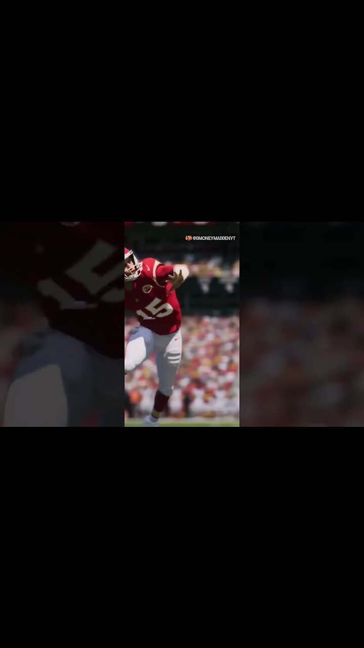 Iconic Mahomes Side Arm Throw - NEW Official Madden 24 Gameplay