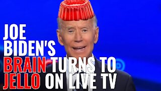 JOE BIDEN'S BRAIN TURNS TO JELLO ON LIVE TV - CANNOT REMEMBER NAME OF CDC, GOVERNMENT PROGRAMS