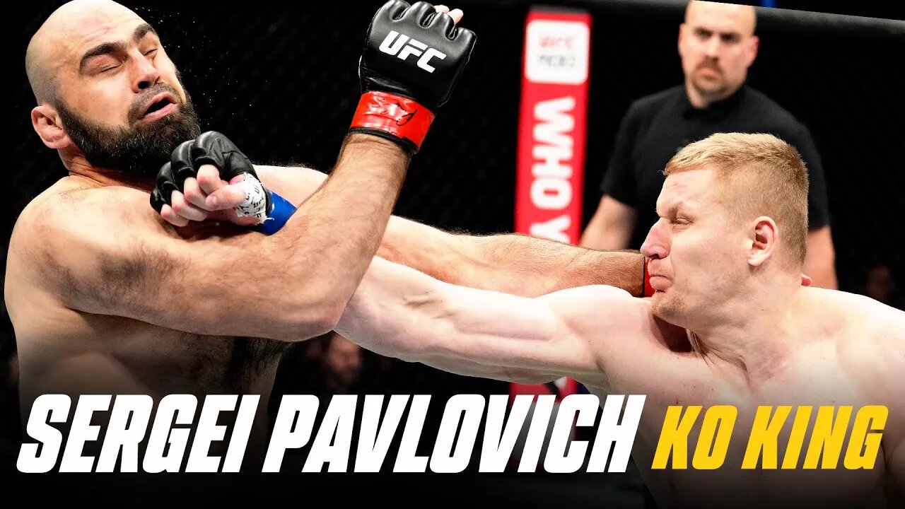 How Sergei Pavlovich became the UFC's most feared man: Russian heavyweight  has SIX first-round KOs in a row and more knockdowns per fight than anyone  in HISTORY, as he gears up for