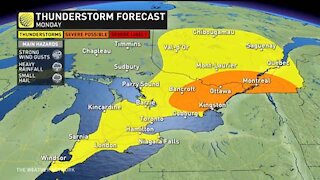 Severe storms, significant lightning possible in southern Ontario