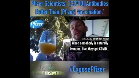 ▌▌PFizer sentience confess that the Vaccine is a Lie ▌▌