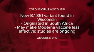 First known case of South Africa COVID-19 variant detected in Wisconsin: DHS