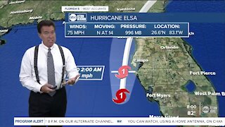 Hurricane Elsa 8 P.M. update via Denis