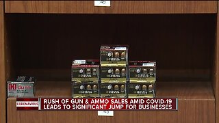 Coronavirus pandemic leading to an uptick in gun sales in Michigan