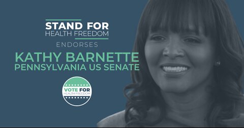 My 100% support of Kathy Barnette for Senate in PA and here is why