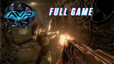 ALIENS VS PREDATOR Campaign Gameplay Walkthrough Part 1 FULL GAME [1080p HD  PC] - No Commentary 