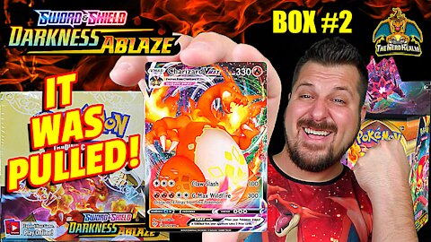 🔥Charizard VMax Pulled!🔥 Darkness Ablaze Booster Case (Box 2) | Charizard Hunting | Pokemon Opening