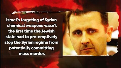 Israel Stops Syria From Acquiring Chemical Weapons But Receives No Plaudits From Media