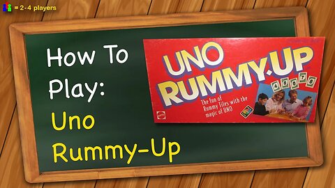 How to play Uno Rummy Up