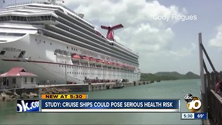 Study: Cruise ships could pose serious health risk