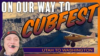 Cubfest! Flying my STOL Airplane to a Flyin