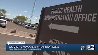 COVID-19 vaccine frustrations