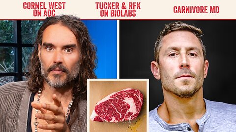 “SHOULD I EAT MEAT?!” Paul Saladino Recommends Russell Converts To Carnivore Diet! - Stay Free #191