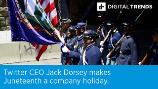 Twitter CEO Jack Dorsey makes Juneteenth a company holiday