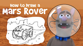 How to Draw a Mars Rover