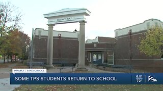 Some TPS students return to school