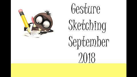 Gesture Sketching September 2018