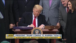 President Trump to visit auto supplier in Warren today