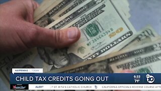 Child Tax Credits going out