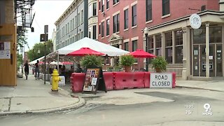 Outdoor street dining cuts parking in Over-the-Rhine