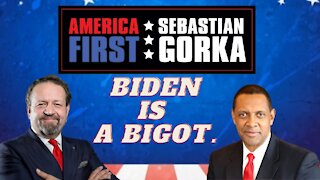 Biden is a bigot. Vernon Jones with Sebastian Gorka on AMERICA First