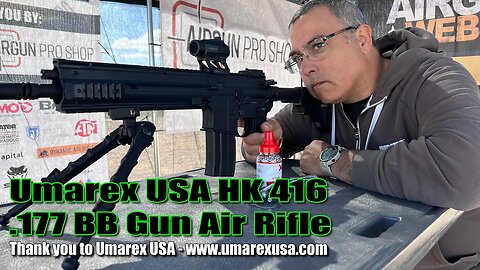 AE22 - Check out the HK 416 .177 BB Gun Air Rifle - Full Auto Fun! - Provided by UmarexUSA.com
