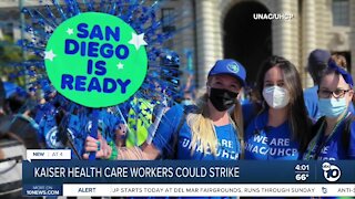More than 3,000 San Diego Kaiser Permanente workers could strike