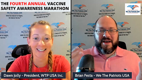 Brian Festa and Dawn Jolly - Fourth Vaccine Safety Awareness Marathon (2023) - Clip 1
