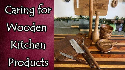 How to Care for Your Wooden Kitchen Gadgets