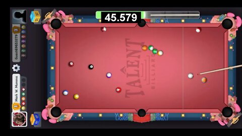 Infinity 8 Ball — Running the table in 90 seconds