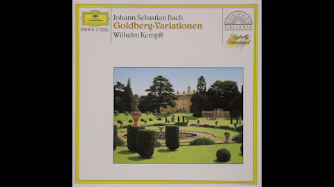 Bach-Goldberg Variations-Wilhelm Kempff (1970) [Complete CD]