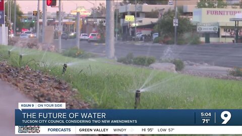 Tucson City Council votes on water-saving measures