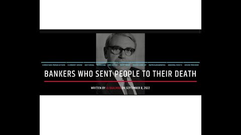 Bankers Who Sent People To Their Death